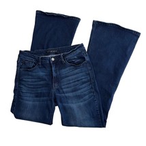 Kancan Mid Rise Denim Flare Blue Jeans Pockets KC6102R Womens 30 - $24.99