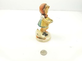 Hummel Goebel Be Patient Girl w/ Geese TMK6 #197 Signed Figurine - £27.17 GBP