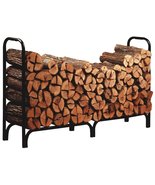 Panacea 15204 Deluxe Outdoor Log Rack, Black, 8-Feet - £65.27 GBP