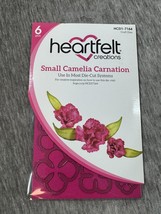 Heartfelt Creations Small Camelia Carnation Craft Dies 6pc HCD1-7164 Flower - $29.69