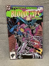 DC Comics Detective Comics Annual #6 Bloodlines Earthplague 1993 Comic KG - £9.73 GBP