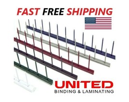 2&quot; x 11&quot; Hotknife 11 Pin VeloBind Binding Strips 500 sets 6Colors to Cho... - $198.08