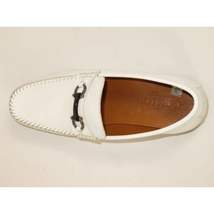 Men's Driving Shoes GENIO Turkey Casual Dress Genuine Leather 120741706 White image 6