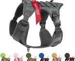 Adjustable Tactical Dog Harness for Small Medium Large Dogs Easy Control... - $16.82