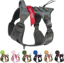 Adjustable Tactical Dog Harness for Small Medium Large Dogs Easy Control... - $16.82