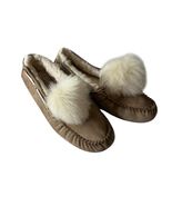 Ugg Dakota Pompon Mocassin Slippers 10 Beige Light Brown Warm And Comfor... - €33,09 EUR Ugg Dakota Pompon Mocassin Slippers 10 Beige Light Brown Warm And Comfor... - €33,09 EUR