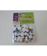 CREATIVITY STREET PKG 100 WIGGLE EYES PEEL &#39;N STICK PAINTED ASST SIZES  L22 - £4.79 GBP