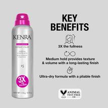 Kenra Volumizing Spray Clay 15, 4 Oz. image 2