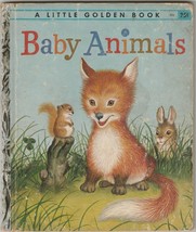 Baby Animals Little Golden Book 274 A Edition Garth Williams 1956 - £7.11 GBP