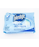 Pledge Grab It Dust Allergen Dry Electrostatic Cloths 16ct 8x11.5 Unscen... - £18.29 GBP