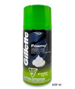 Gillette Comfort Glide Lemon Lime Shave Foam 11 Oz New - 1 Can - $81.22 CAD