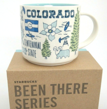 Starbucks Colorado Been There Mug 14 oz Blue NIB - £14.78 GBP