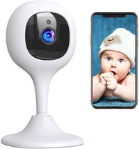 Baby Monitor Camera 2-Way Audio 1080P WiFi Home Security Camera Motion Detection - £18.97 GBP