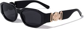 Printum Clear Stylish UV400 Non-Polarized Sunglasses for Men &amp; Women | Slim Oval - £9.06 GBP