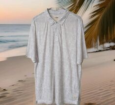 Linksoul Polo Shirt Adult XL Gray Pineapple Tempus Fugit Sustainable Gol... - $19.79
