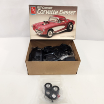 AMT ERTL 1957 Chevrolet Corvette Gasser Model Car Kit 1/25 Scale #6355 C... - £26.50 GBP