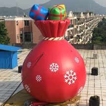 20ft (6M) Giant Inflatable Advertising Christmas Santa&#39;s Bag Jumbo Gift ... - $2,097.20+
