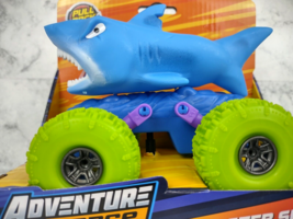 Shark Pull Back Go Adventure Force Monstrous Truck Play Vehicle Creature... - £11.88 GBP