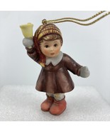 Jingle Jingle Jingle Berta Hummel Christmas Ornament Goebel 2001 Yellow ... - $18.80