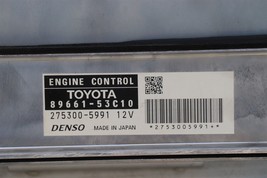 Lexus Toyota Engine Computer Control Unit Module ECU ECM PCM 89661-53C10 image 2