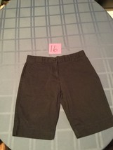 Girls-Size 16 Regular-Izod-dark blue long shorts uniform/school-flat front - $10.45