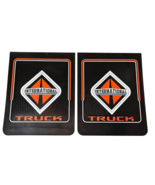 fits International Semi Truck Mud Flaps Guards Flaps 24&quot;W X 30&quot;H Set  (2) - $2,345.89 MXN