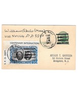 Navy Ship Cancel 1947 USS Norris DD 859 CIPEX Poster Stamp Cinderella Ti... - £7.95 GBP