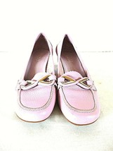 Franco Sarto Lavender Slip On Loafer Heels Pumps Shoes Womens 8 M (SW18)pm1 - £17.91 GBP