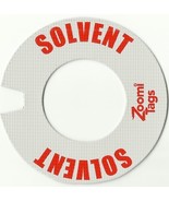 ZoomiTags SOLVENT can ID LABEL Tag alcohol ketone acetone Container zoom... - $24.32 CAD
