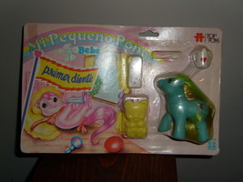 My Little Pony G1 MOC Argie green FT Baby Moondancer - $250.00