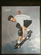 1998 Tony Hawk Skateboarding Got Milk? Original Color Ad 1221 A1 - £4.45 GBP