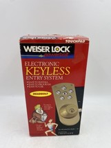 VTG Weiser Lock Powerbolt Touchpad Electronic Keyless Entry System Brigh... - £69.56 GBP