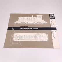 ✅ General Motors Railroad Brochure SW1200 Locomotive Yard Switcher Speci... - $29.69