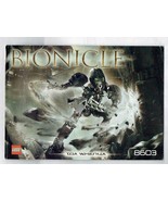 LEGO Bionicle TOA WHENUA 8603  instruction Booklet Manual ONLY - $4.78