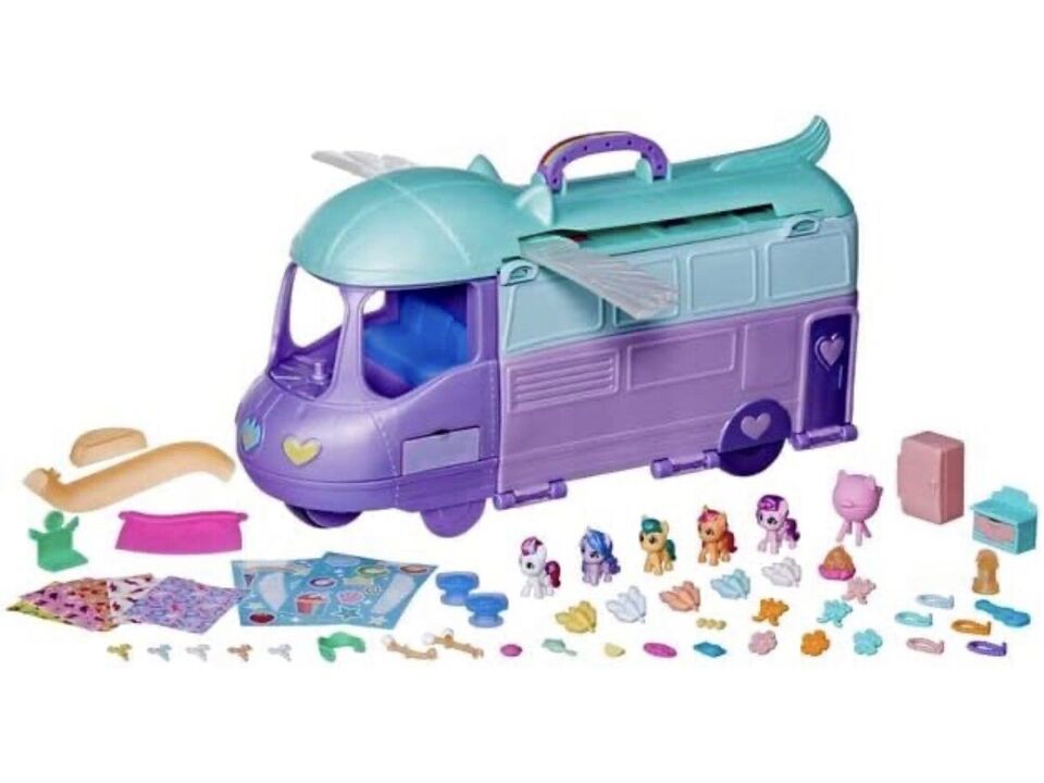 Primary image for My Little Pony Playset Mini World Magic Mare Stream, Portable Camper Van - SALE
