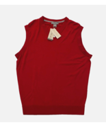 New Daniel Cremieux Signature V-Neck Extra Fine Merino Wool Sweater Vest... - $67.22 CAD