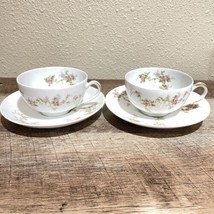 Lucille By Haviland (Schleiger 323) Flat Cup CUP &amp; SAUCER SET Of 2 - £15.56 GBP