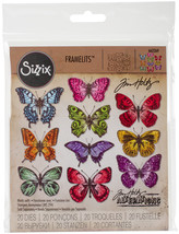 Sizzix Framelits Dies By Tim Holtz 20/Pk-Flutter By - £24.47 GBP