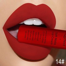 QIBEST  34 Colors Liquid Lipstick Waterproof Matte Nude Lipstick ment Red Long L - £29.26 GBP