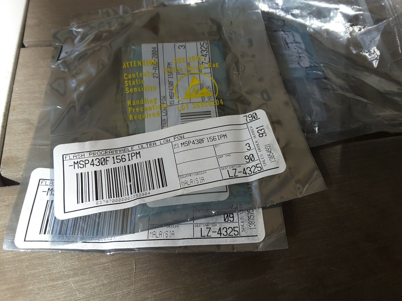 (5pcs) Msp430f156ipn  MCU 16-bit RISC 24KB Flash 3.3V 64-Pin LQFP NEW SA... - $17.77