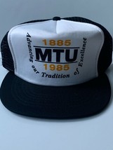 Michigan Tech University Centennial Adjustable Snapback Cap Hat Trucker ... - £27.36 GBP