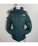 The North Face Women&#39;s Gotham Jacket Down Coat Dark Sage Green Sz XS BRA... - £125.91 GBP