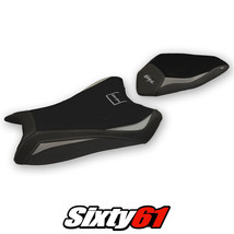 Kawasaki Ninja ZX6R 2019-2021 2022 2023 2024 Seat Cover Tappezzeria Grey Black - £185.22 GBP