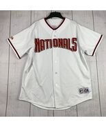 Washington Nationals MLB XL Majestic Jersey T-Shirt White New Mens - $139.59 CAD