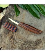 55mm Woodcarving knife, Short slojd, Fresh wood carving, Spooncarving, D... - $1,919.21 MXN