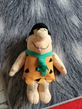 Vintage Fred Flintstone The Flintstones Plush 9” Hanna Barbera Warner Bros READ - £14.38 GBP