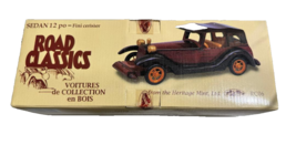 ROAD CLASSICS 1998 HERITAGE MINT RC06 WOODAN SEDAN 12'' CHERRY FINISH *S... - $29.69