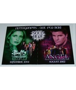 BUFFY THE VAMPIRE SLAYER/ANGEL BTVS TRADING CARDS POSTER - $40.00