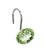 Diamond Shaped Shower Curtain Hooks Set Of 12, Bathroom Curtain 72&quot; W X ... - £39.29 GBP