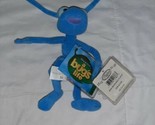 Disney Store Pixar&#39;s A Bug&#39;s Life 8&quot; &quot;FLIK&quot; Ant Bean Bag Toy NEW with Tags - £14.37 GBP